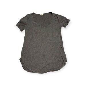 Garage Women’s Grey Basic T-Shirt Size XS